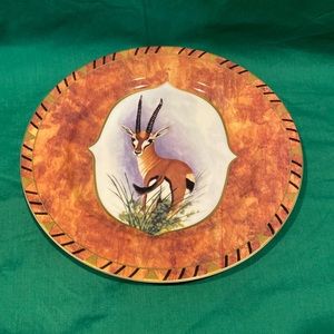 1995 Like New Lynn Chase Decorative African Portraits Plate Thomson Gaxelle